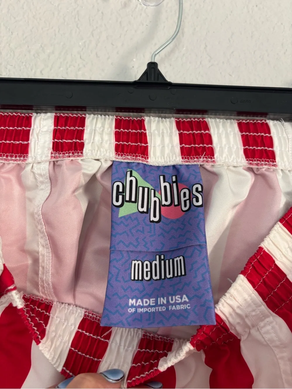 chubbies bold red